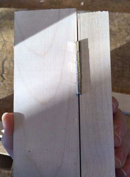 Schreinern eines Schmuckschrankes an der Waldorfschule